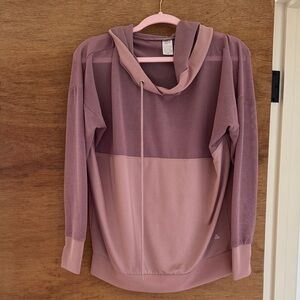 Pink Mesh Hoodie SoHo Sport Size L